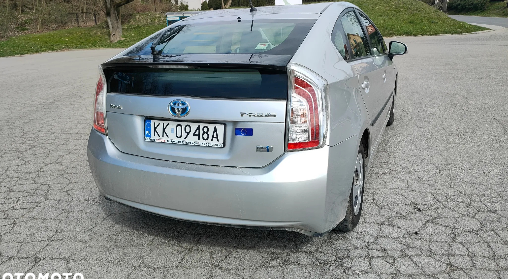 Toyota Prius cena 52000 przebieg: 135000, rok produkcji 2013 z Suwałki małe 106